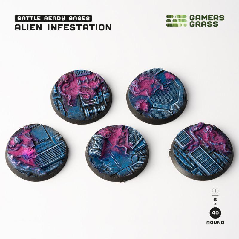 Gamer's Grass Alien Infestation 5x40mm