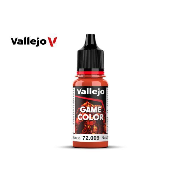 Vallejo Game Color 18ml - Hot Orange