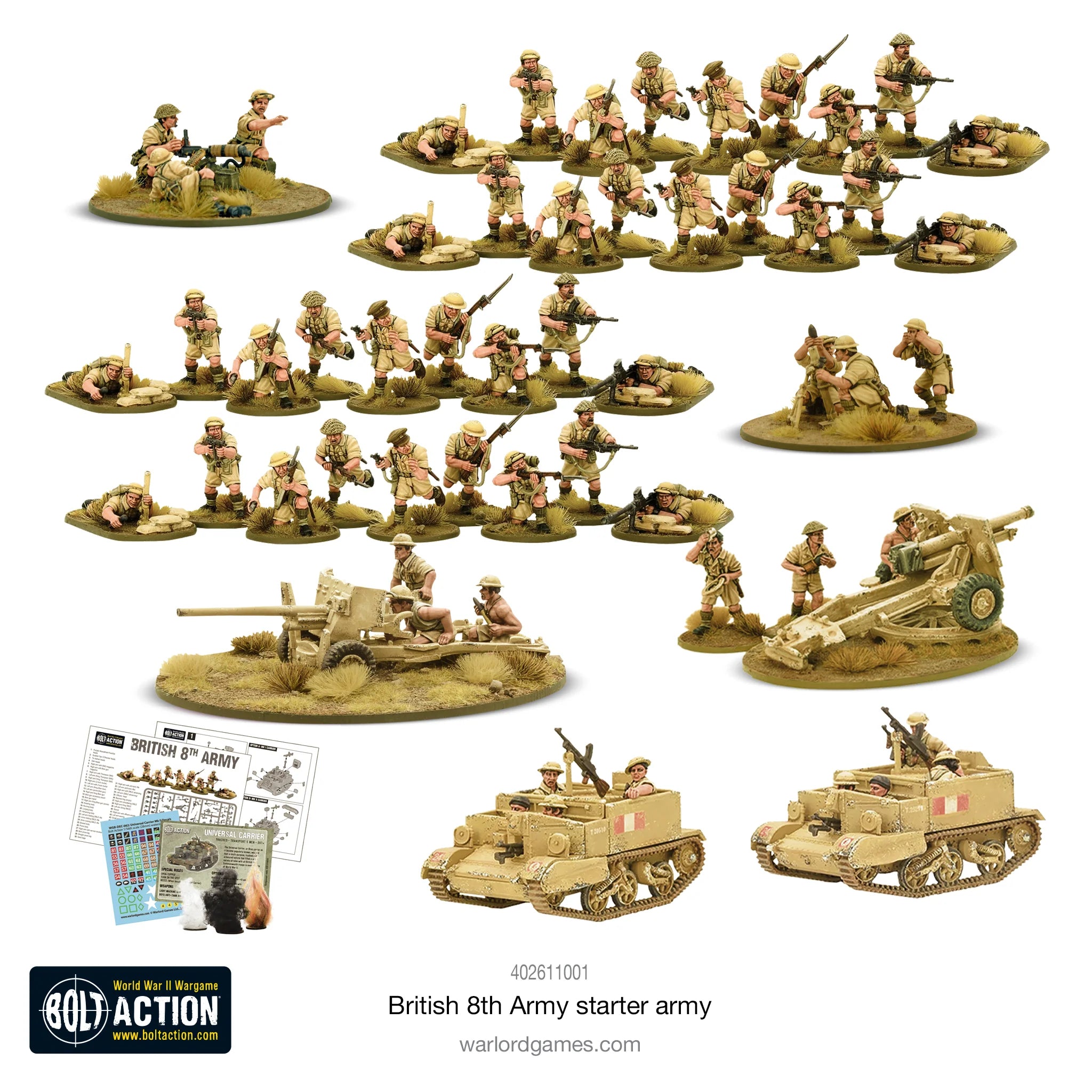 British 8th Army Starter Set