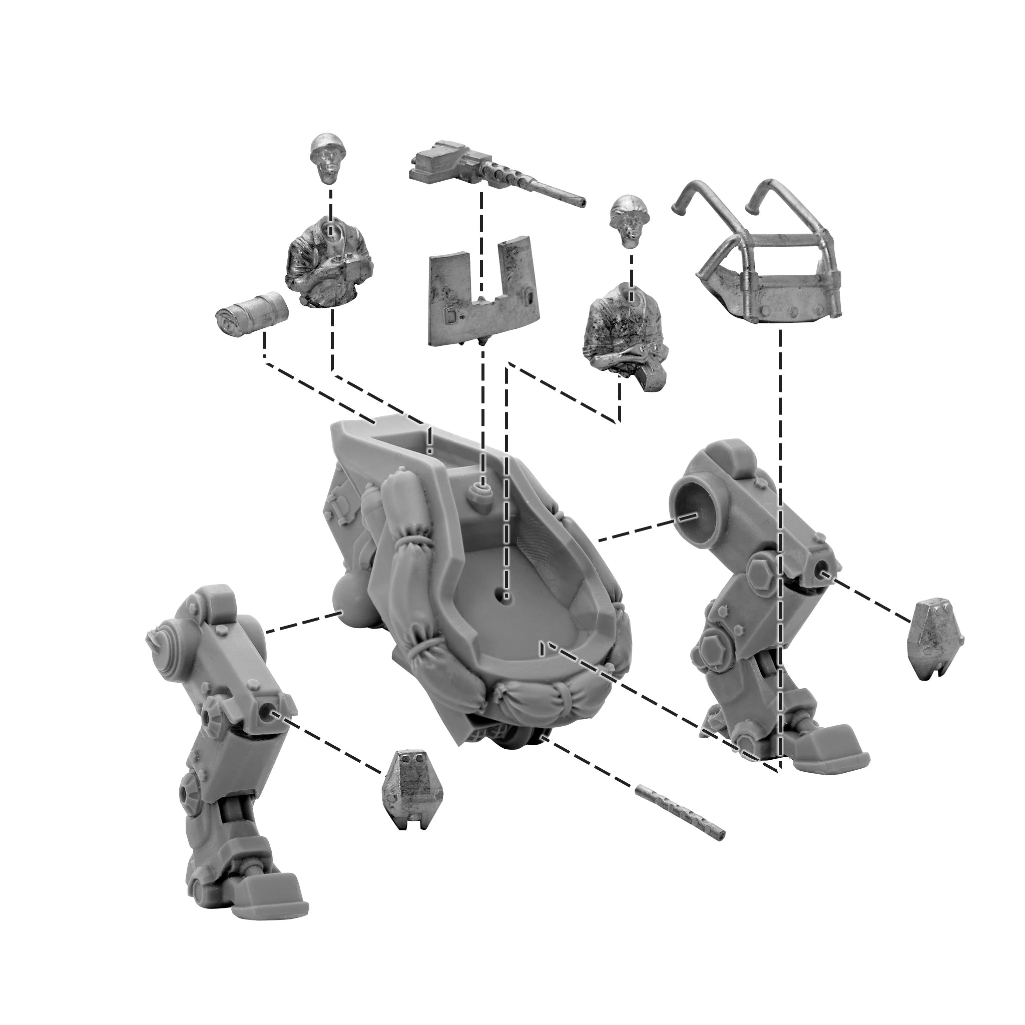 Konflikt '47 M3A2 Pondskater Scout Walker