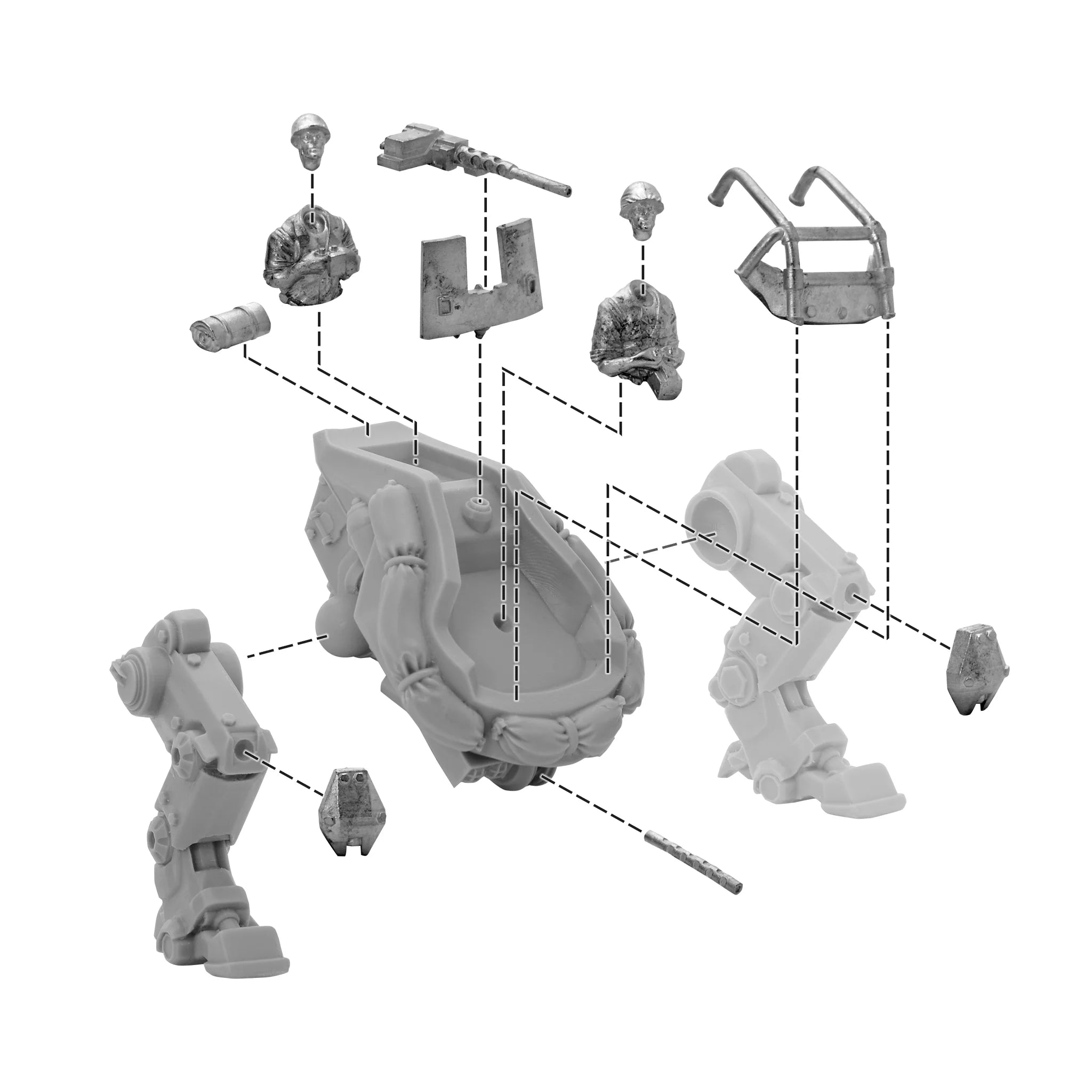 Konflikt '47 M3A2 Pondskater Scout Walker