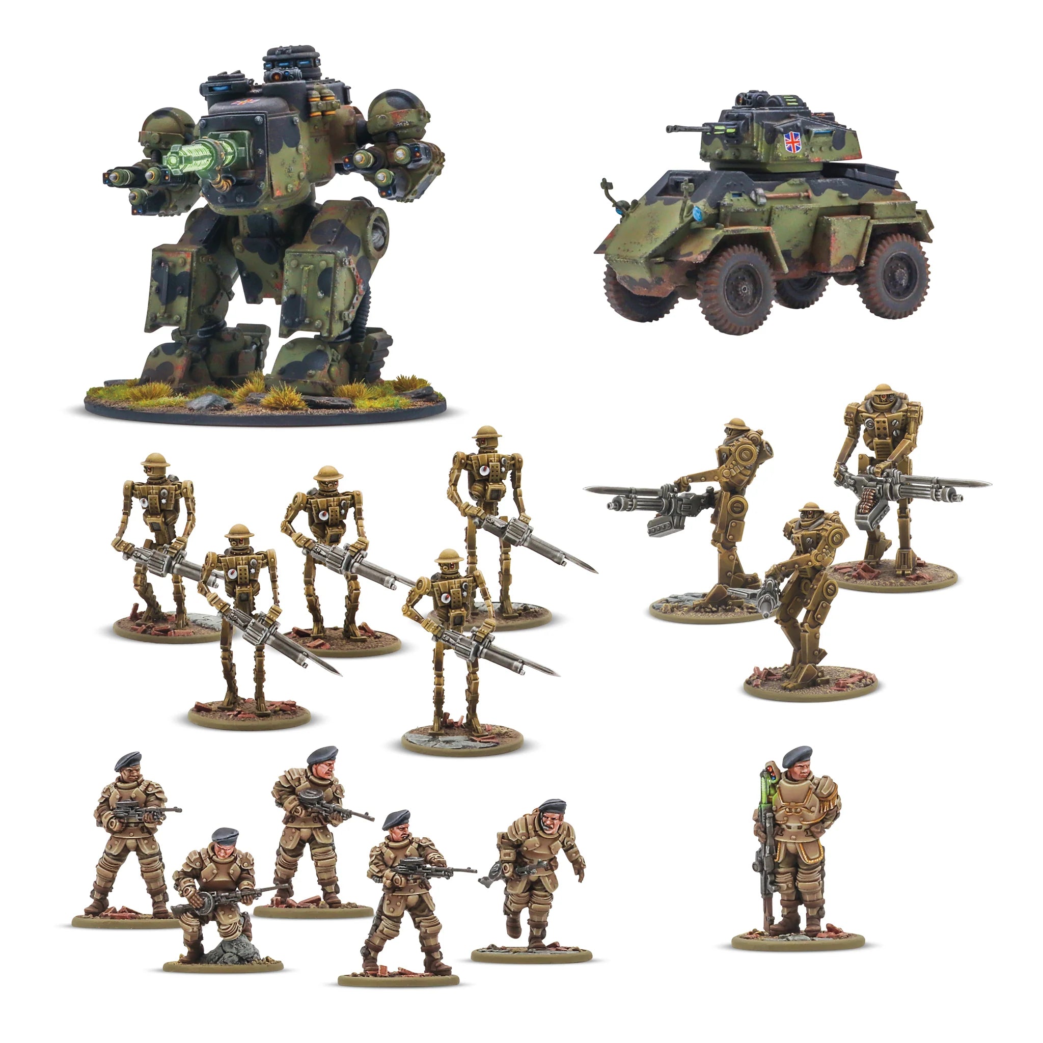 Konflikt'47 British Commonwealth Starter Army