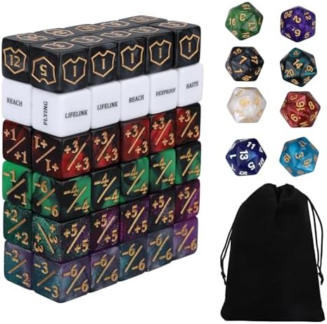 MTG Dice and Dice Bag