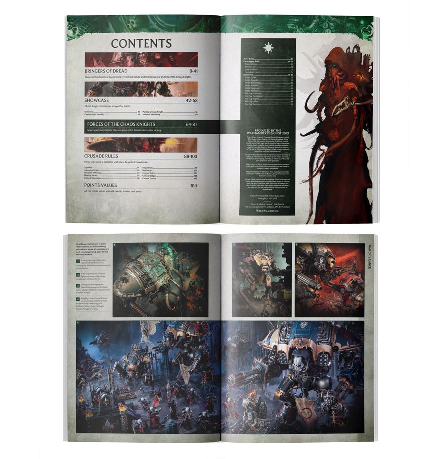 Warhammer 40K Codex Chaos Knights