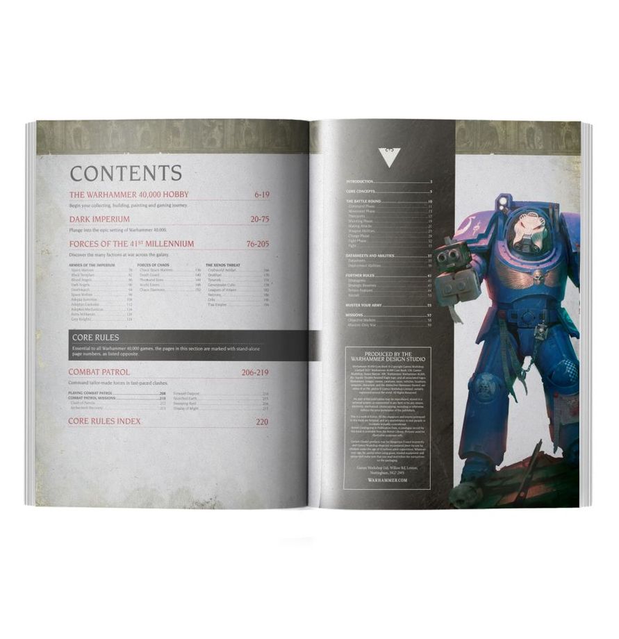 WARHAMMER 40000: CORE BOOK ENGLISH