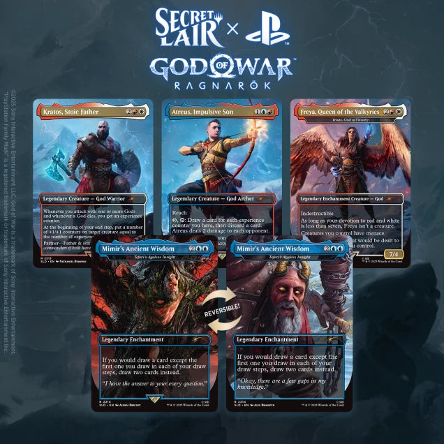MTG Secret Lair God Of War