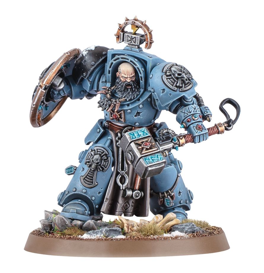 Warhammer Space Wolves Arjac Rockfist