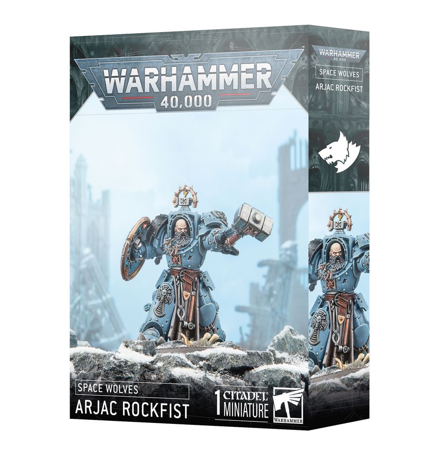 Warhammer Space Wolves Arjac Rockfist