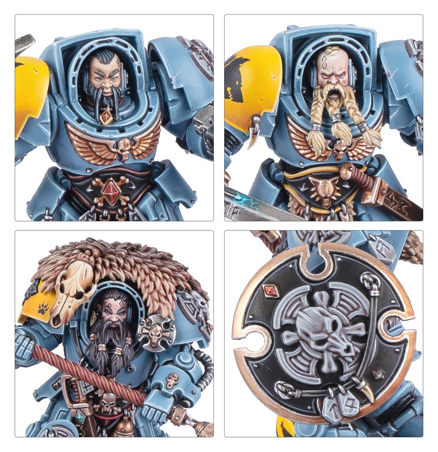 SPACE WOLVES: WOLF GUARD TERMINATORS