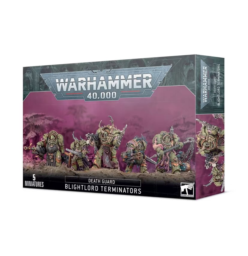 Warhammer Death Guard Blightlord Terminators