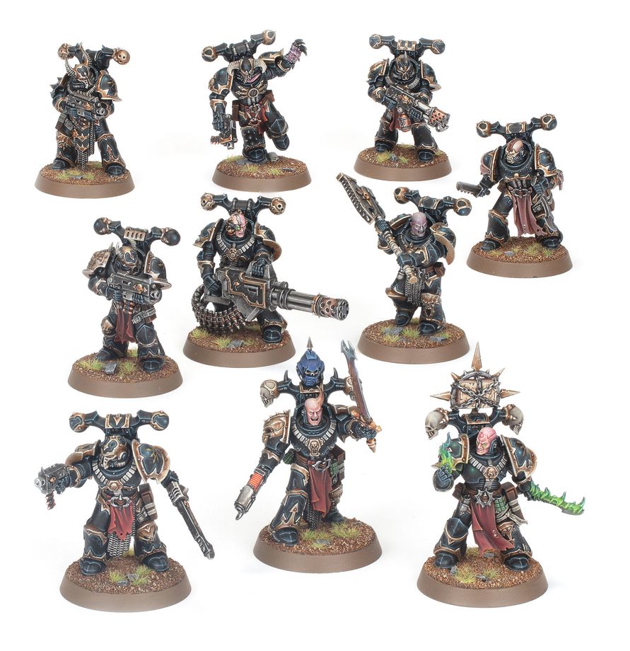 Warhammer 40K Chaos Legionaries