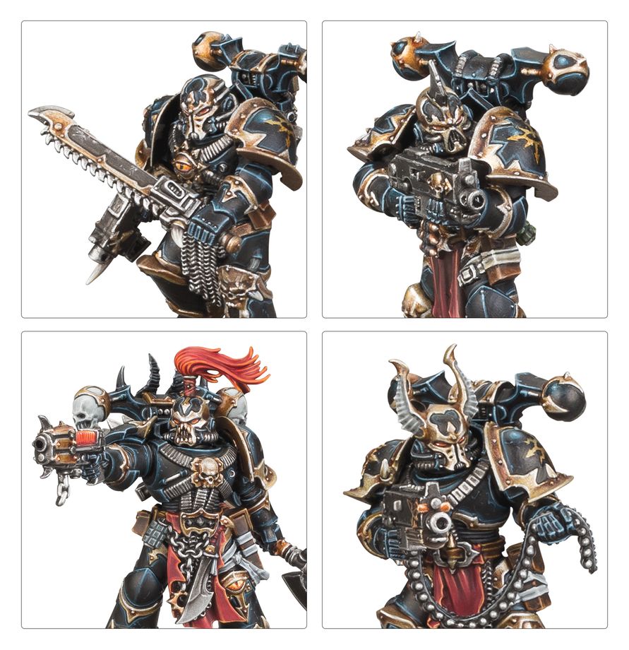 Warhammer 40K Chaos Legionaries