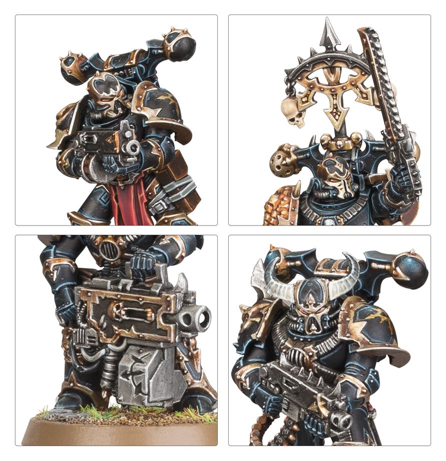 Warhammer 40K Chaos Legionaries