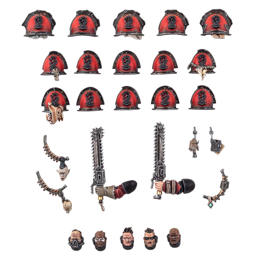Warhammer 40K Red Corsairs Upgrades and Transfers