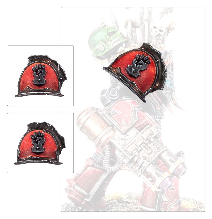 Warhammer 40K Red Corsairs Upgrades and Transfers