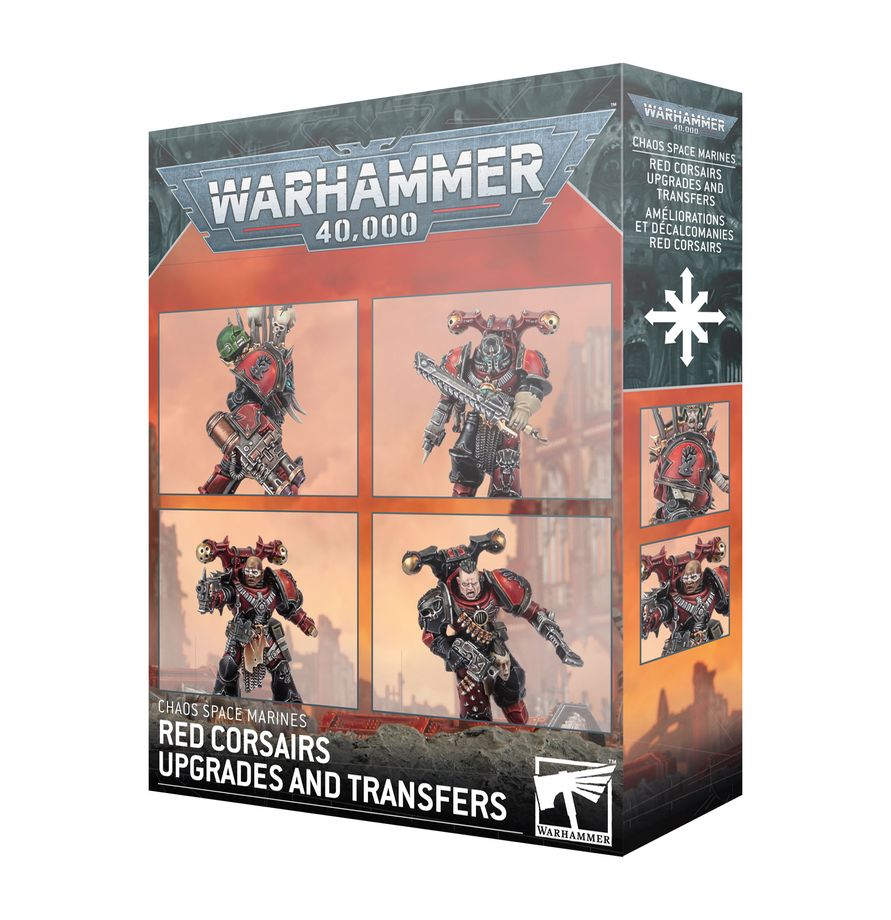 Warhammer 40K Red Corsairs Upgrades and Transfers