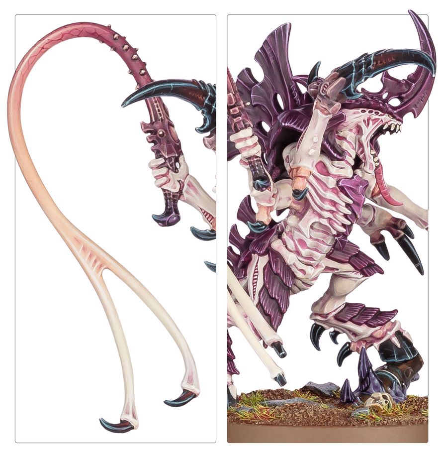 Warhammer Tyranid Prime With Lash Whip