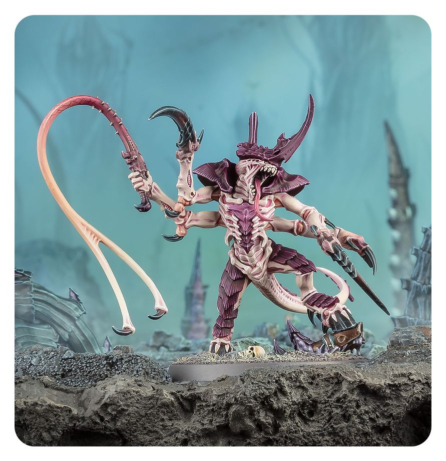 Warhammer Tyranid Prime With Lash Whip