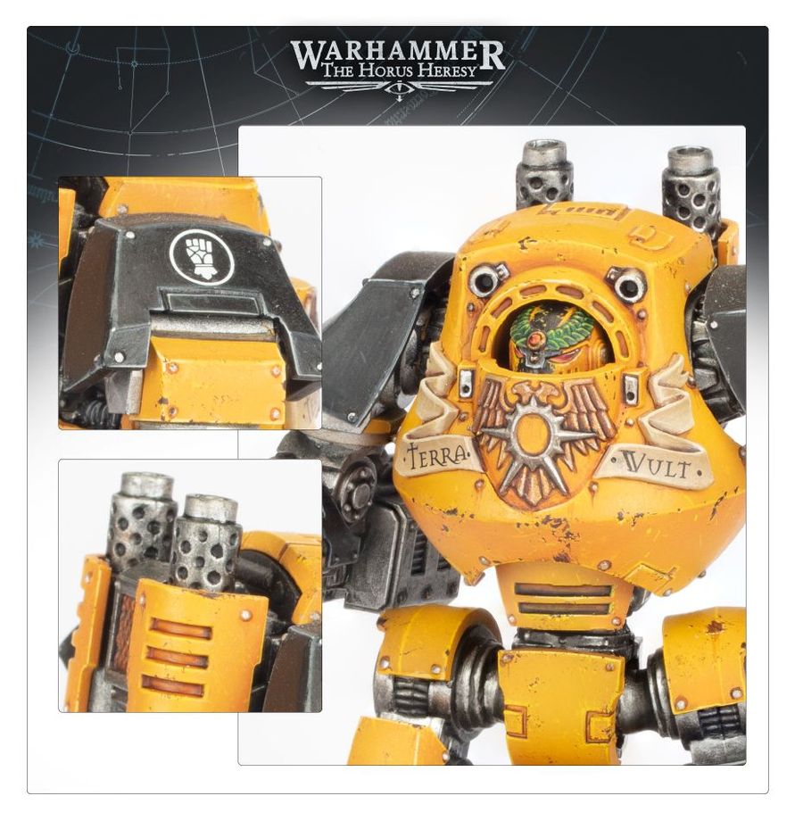 Warhammer The Horus Heresy Contemptor Dreadnaught