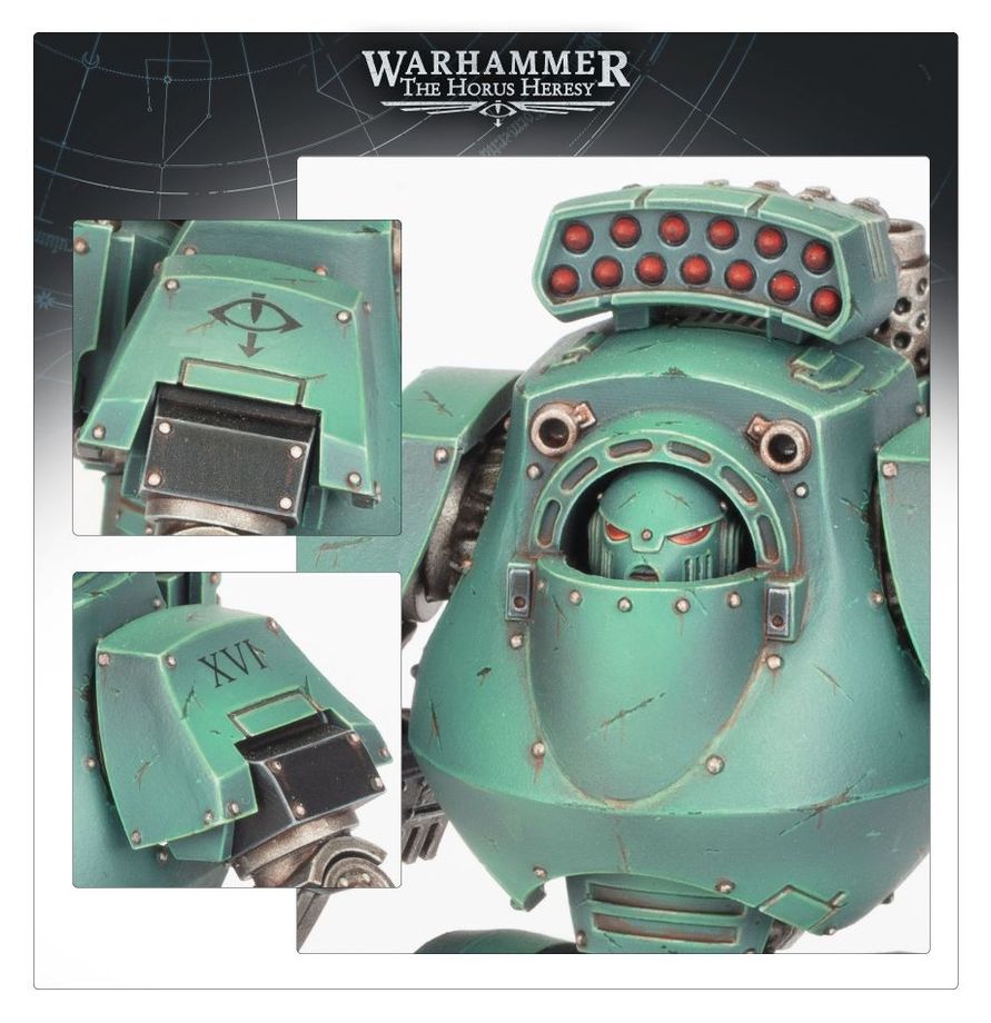 Warhammer The Horus Heresy Contemptor Dreadnaught