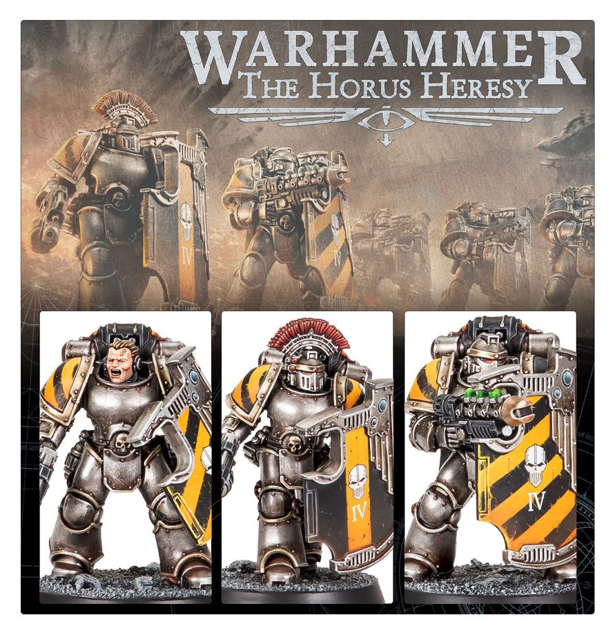 Warhammer The Horus Heresy MK III Breacher Squad