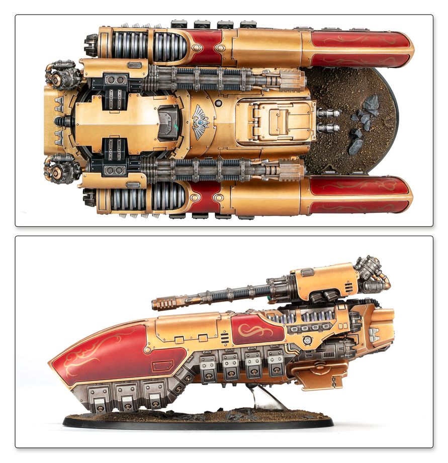 Warhammer Custodes Caladius Grav-Tank