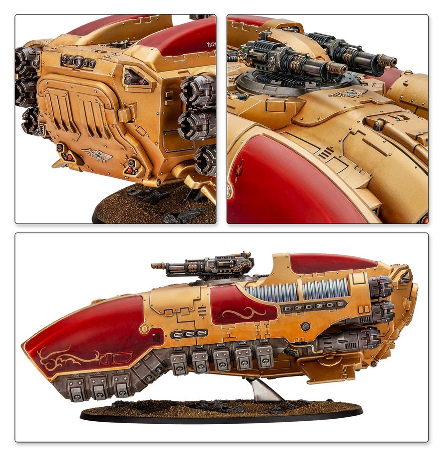 Warhammer Custodes Coronus Grav-Carrier