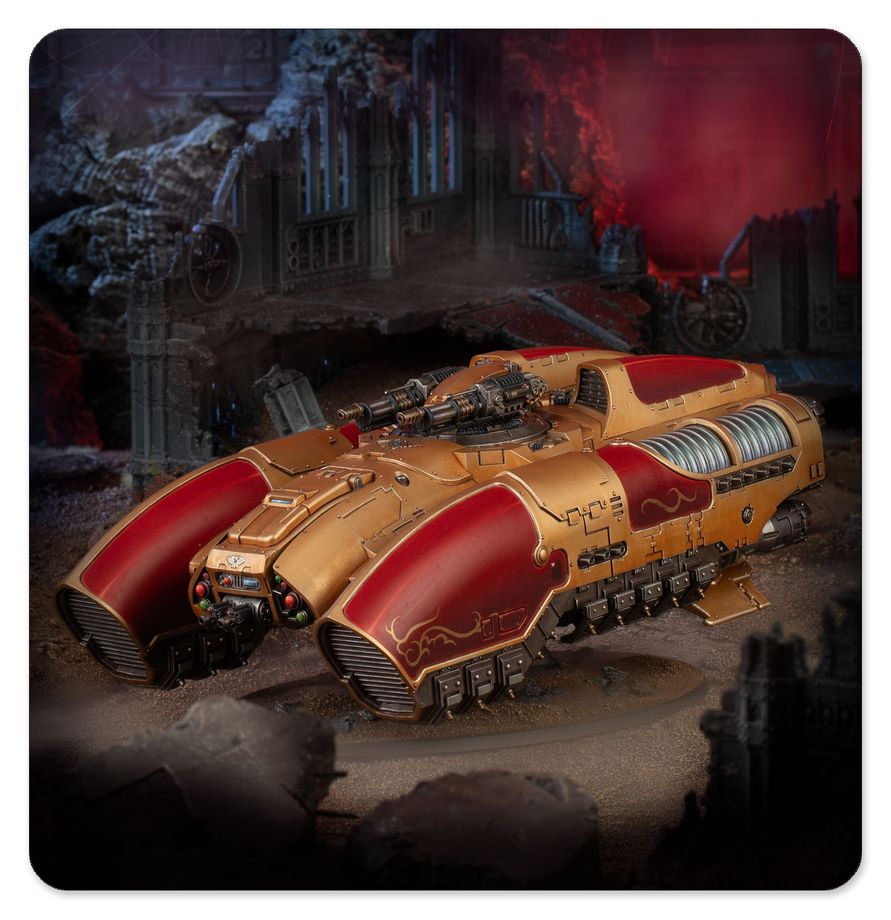 Warhammer Custodes Coronus Grav-Carrier