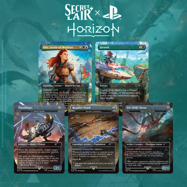 MTG Secret Lair Horizon Zero Dawn