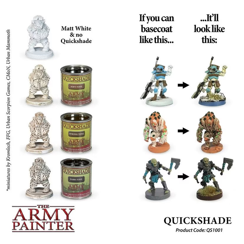 ARMY PAINTER: Quickshade Dip: Soft Tone