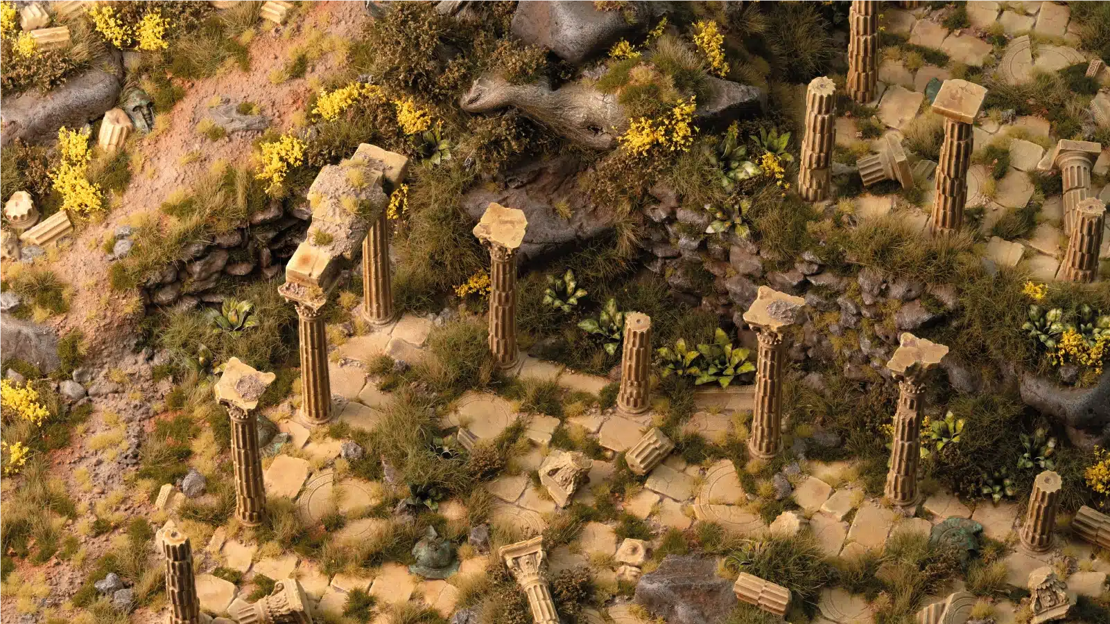Gamer's Grass Mediterranean Temple Box