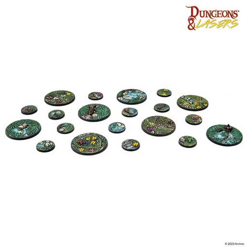 Detailed Bases Pack - Dungeons & Lasers