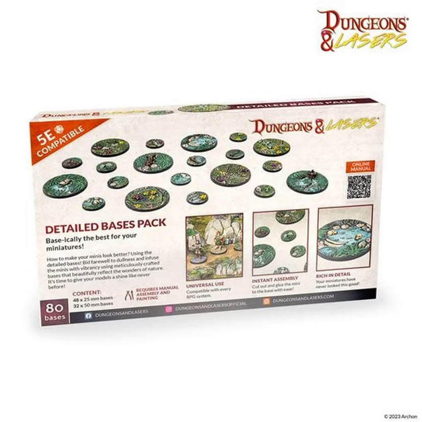 Detailed Bases Pack - Dungeons & Lasers