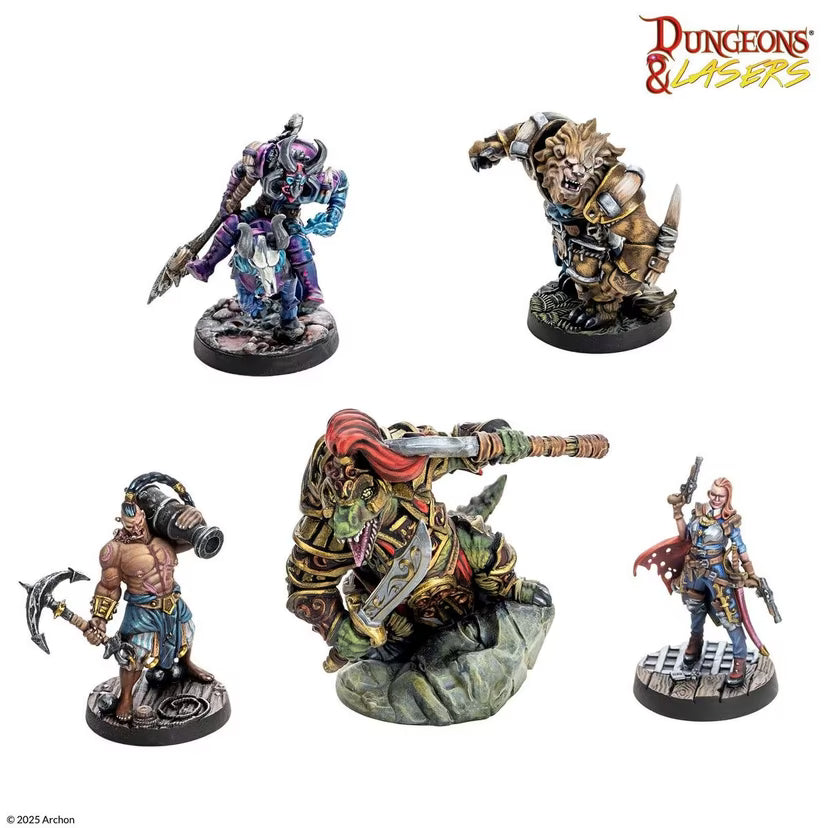 Raiders and Beasts of Scareguards Archipelago - Dungeons & Lasers