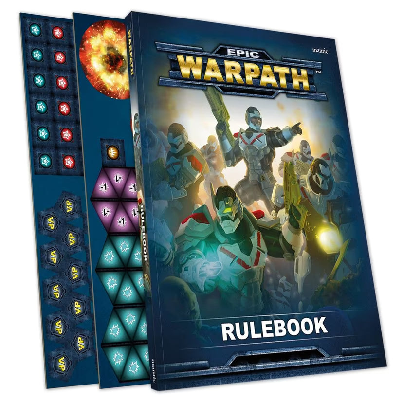 Epic Warpath: Rulebook and token set