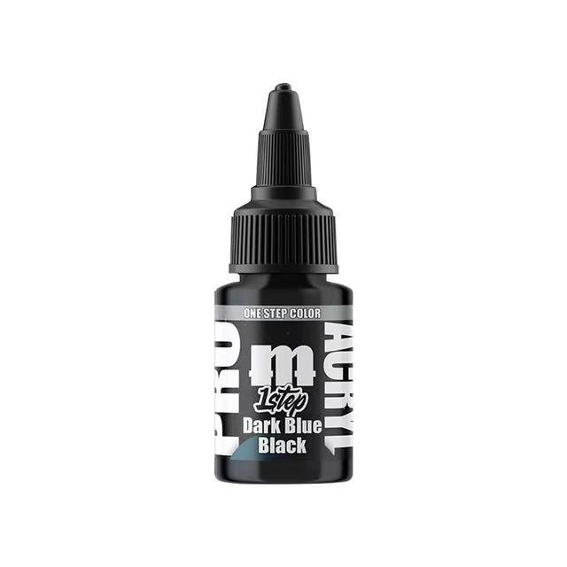 Pro Acryl 1-Step: Dark Blue Black - 22ml