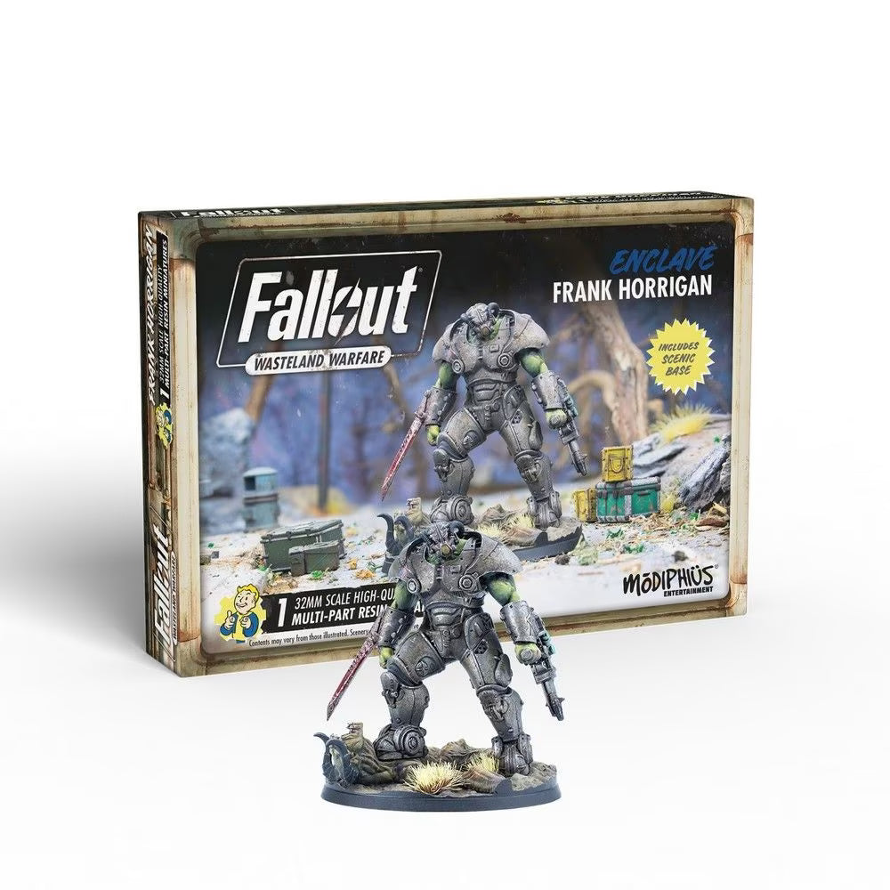 Fallout Wasteland Warfare Enclave Frank Horrigan