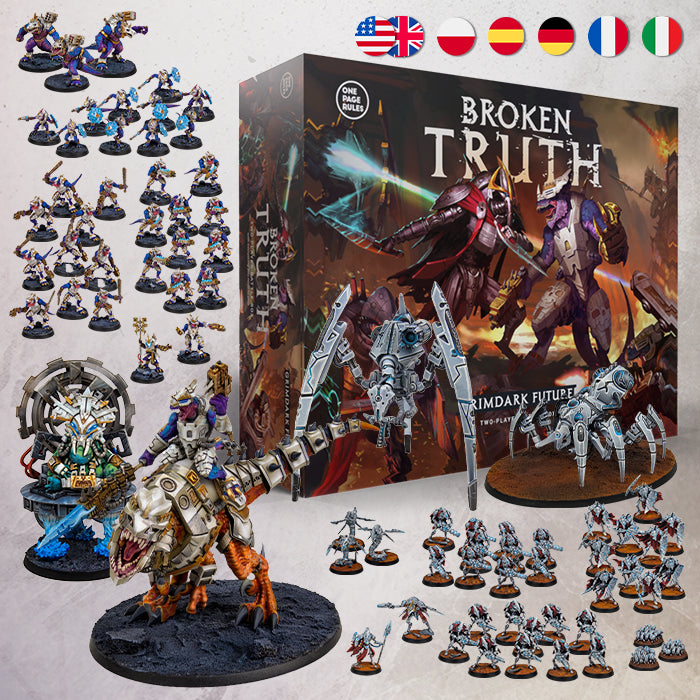 One Page Rules Grimdark Future Master Box