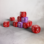 One Page Rules Wound & Spell 16mm Dice Set
