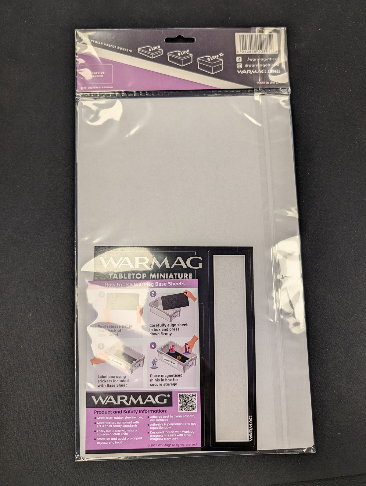 Warmag Base Sheet (Satin Black)