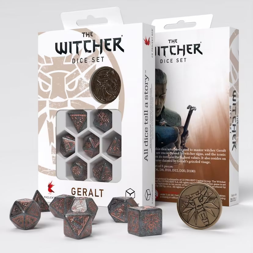 The Witcher Geralt - Price of Neutrality Dice Set