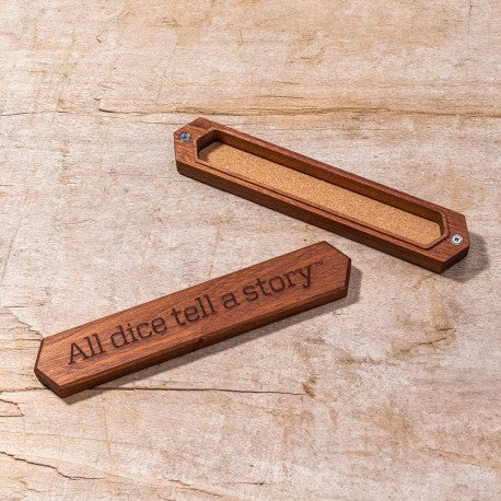 Wooden Dice Box (All Dice Tell A Story)