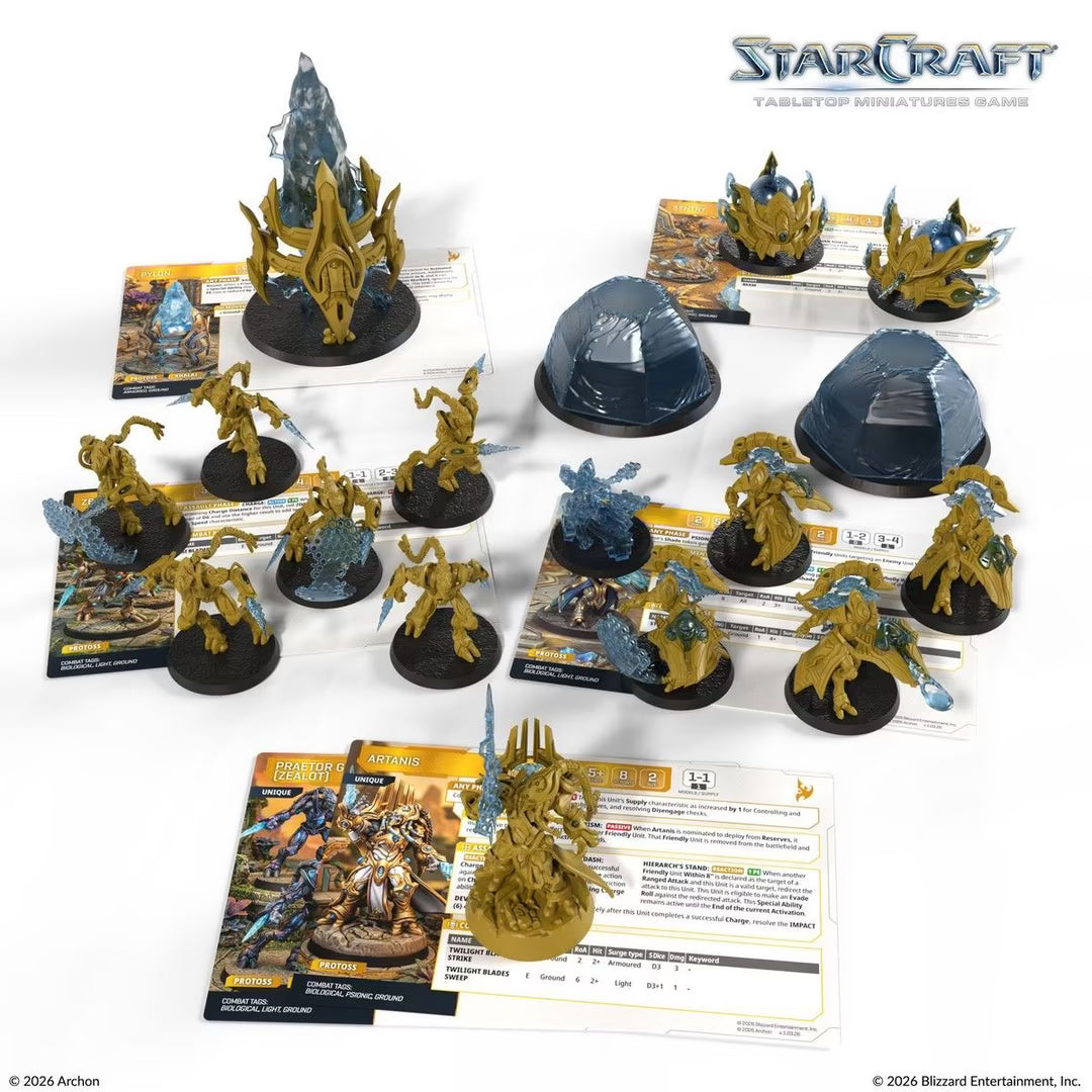 StarCraft TMG Protoss Starter Set