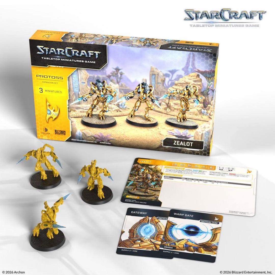 StarCraft TMG Protoss Expansion Set- Zealot
