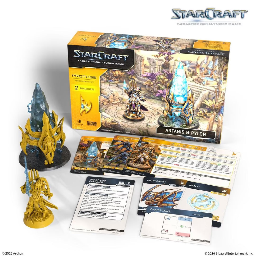 StarCraft TMG Protoss Expansion Set- Artanis & Pylon