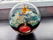 PokeGlobe Surfing Pikachu Large