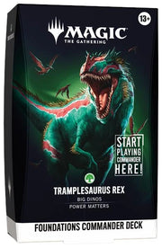 MTG Foundations: Tramplesaurus Rex Commander Deck