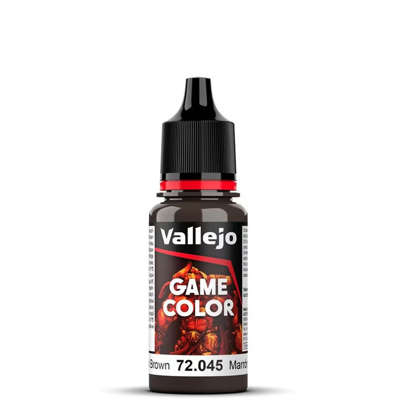 AV Vallejo Game Color 18ml - Charred Brown