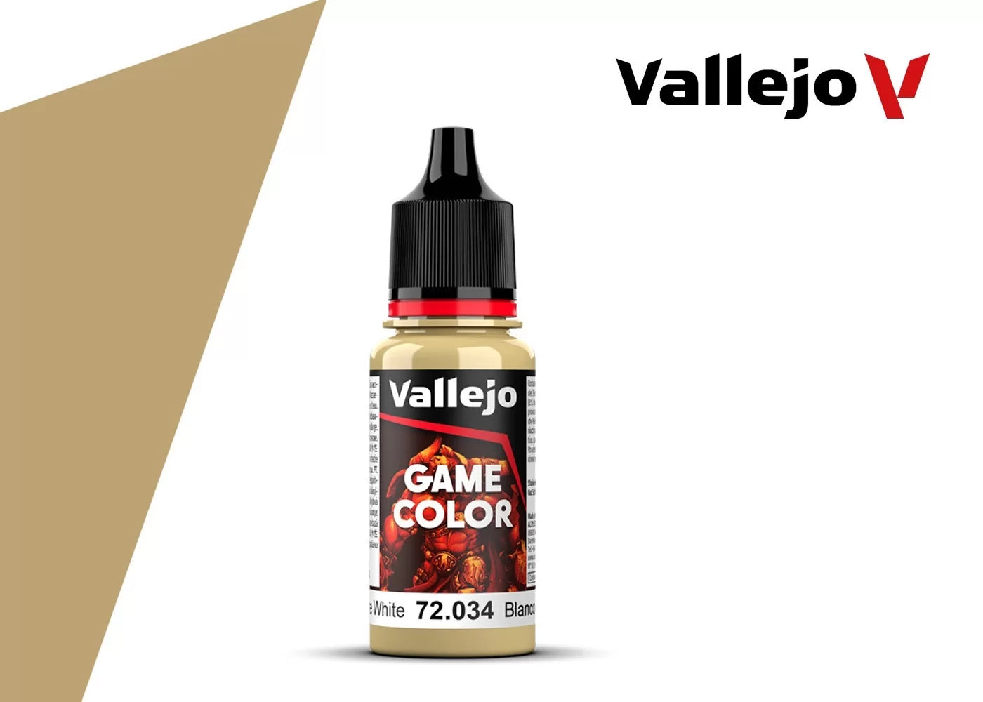 Vallejo Game Color 18ml - Bonewhite