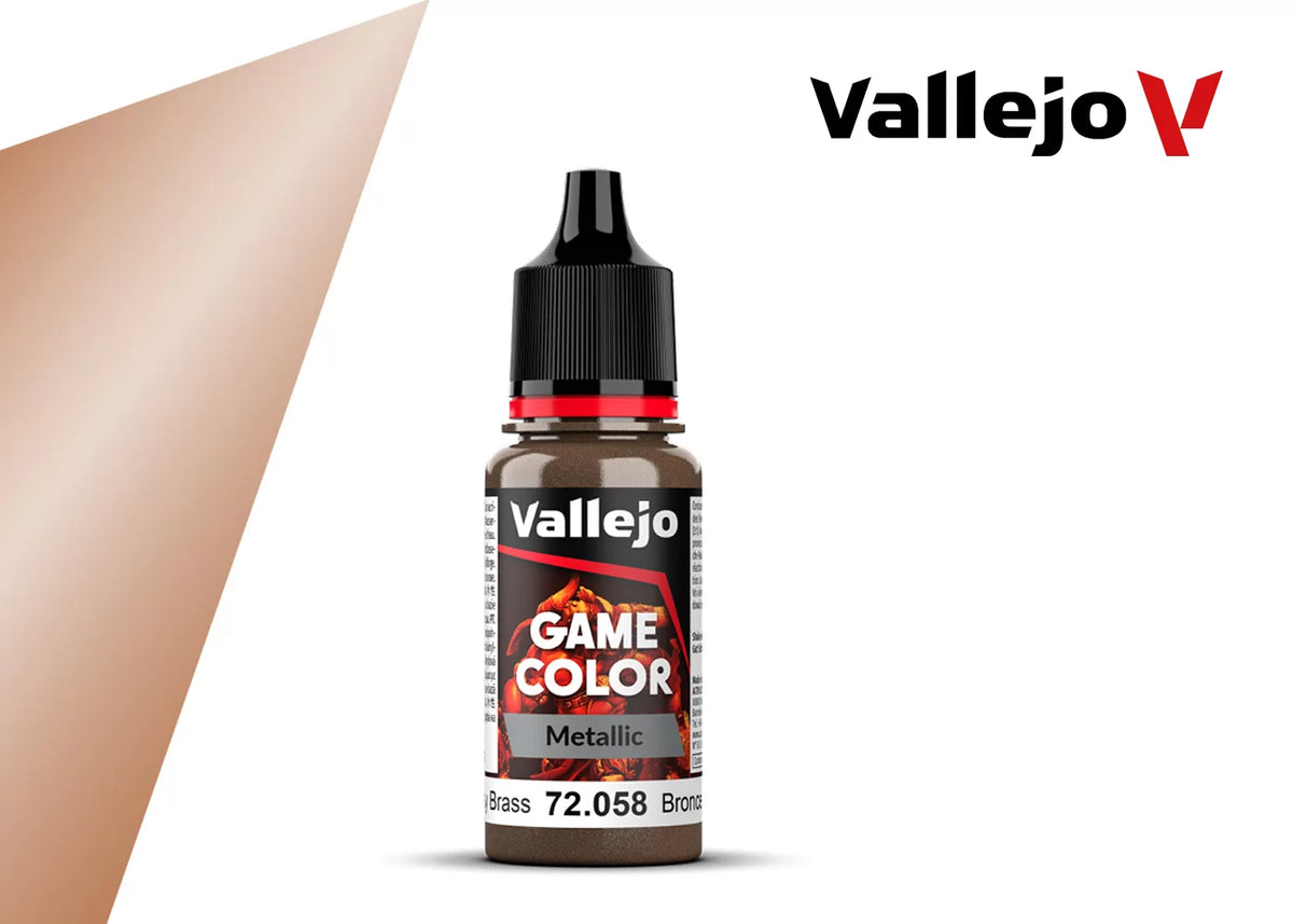 Vallejo Game Color 18ml - Brassy Brass
